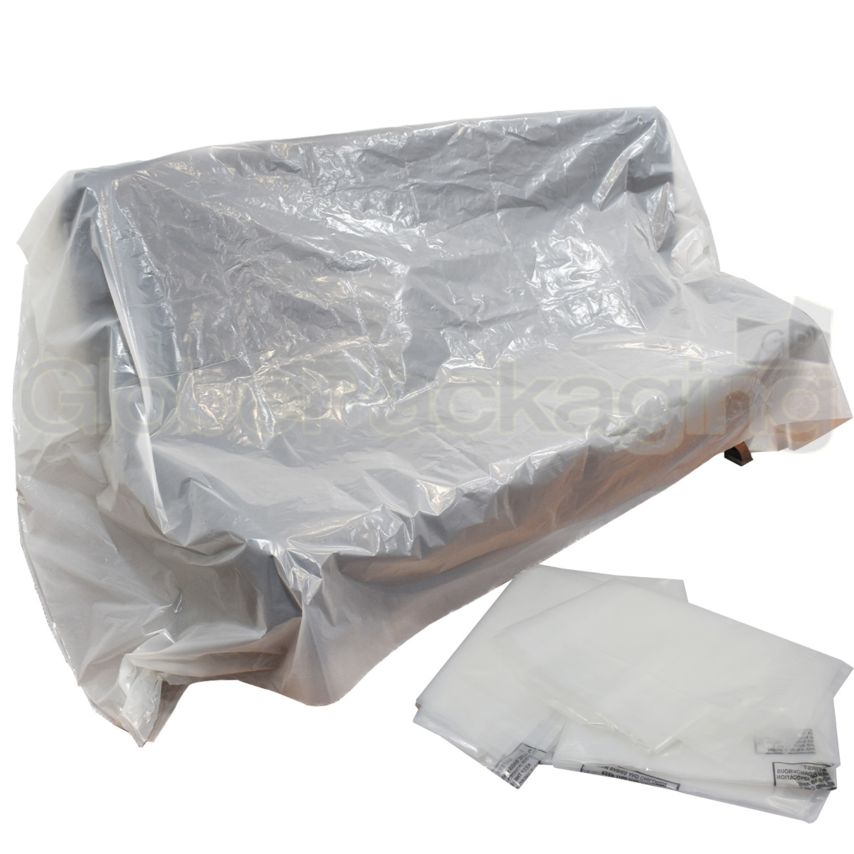 HEAVY DUTY LARGE SOFA FURNITURE STORAGE COVERS BAGS 3048x1372mm